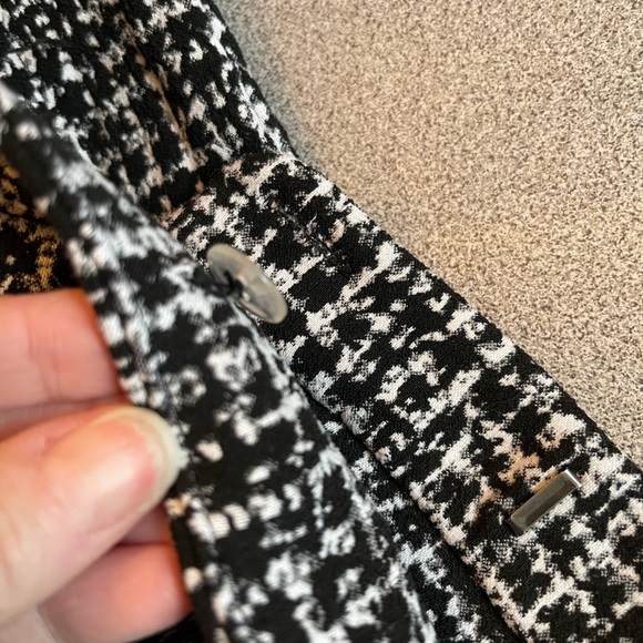 Jasmine & Juliana Black & White Pants Size 6 - Picture 8 of 11